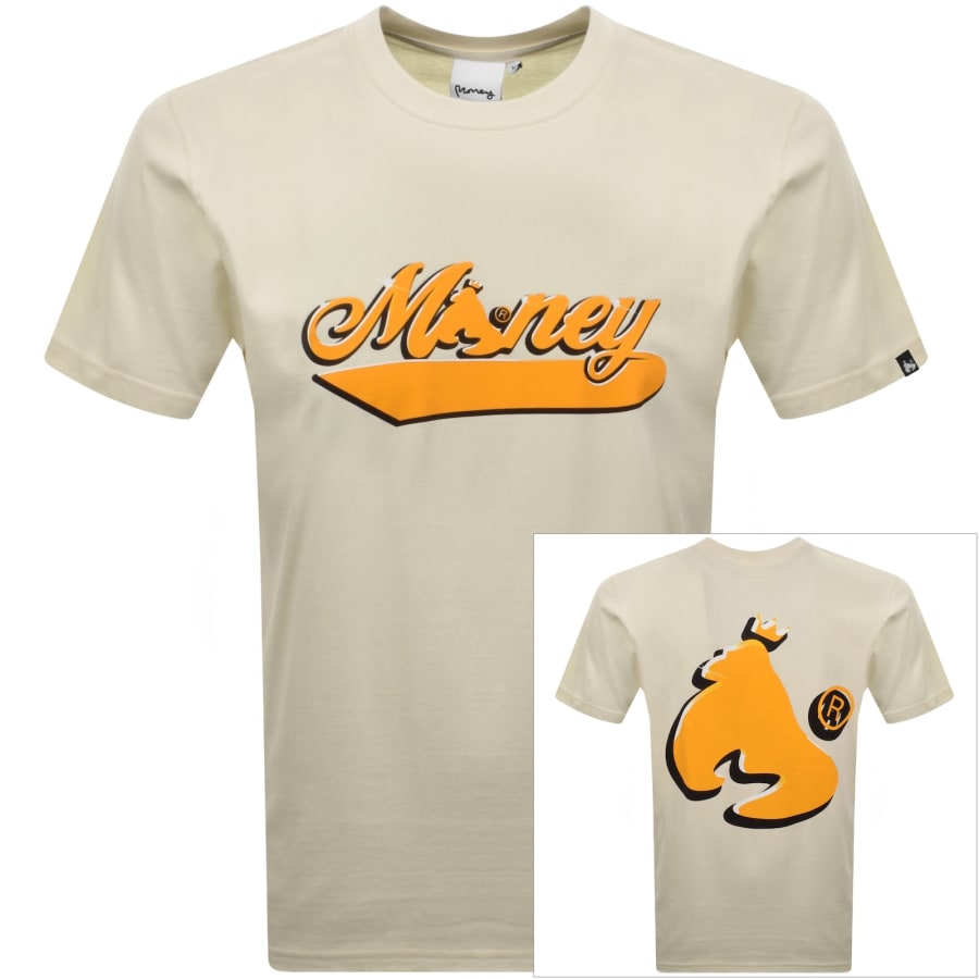 Image number 1 for Money Gold Flex T Shirt White