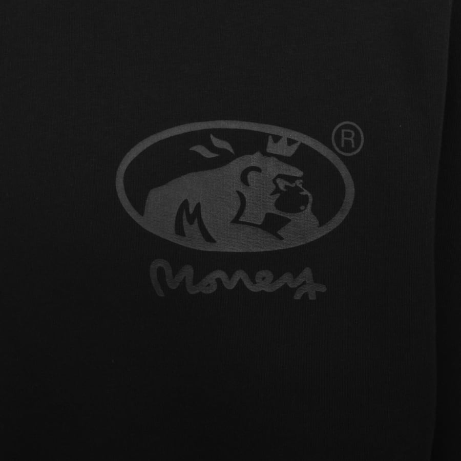 Image number 4 for Money Ape Crew Sweatshirt Black