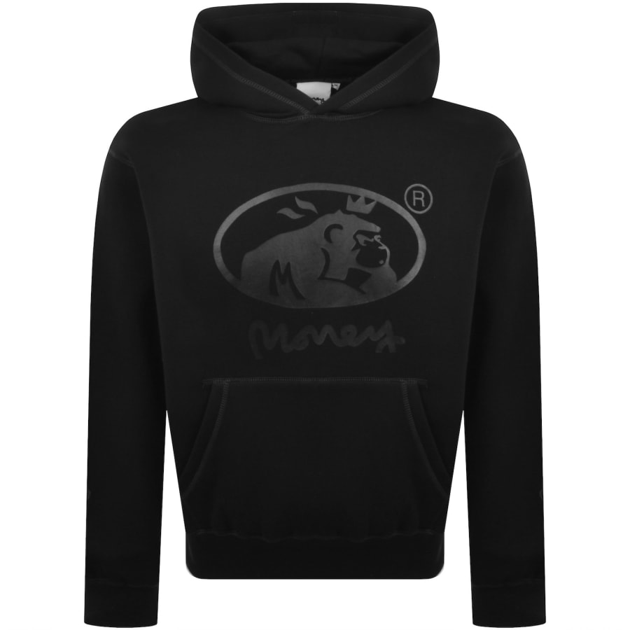 Image number 2 for Money Total Ape Hoodie Black