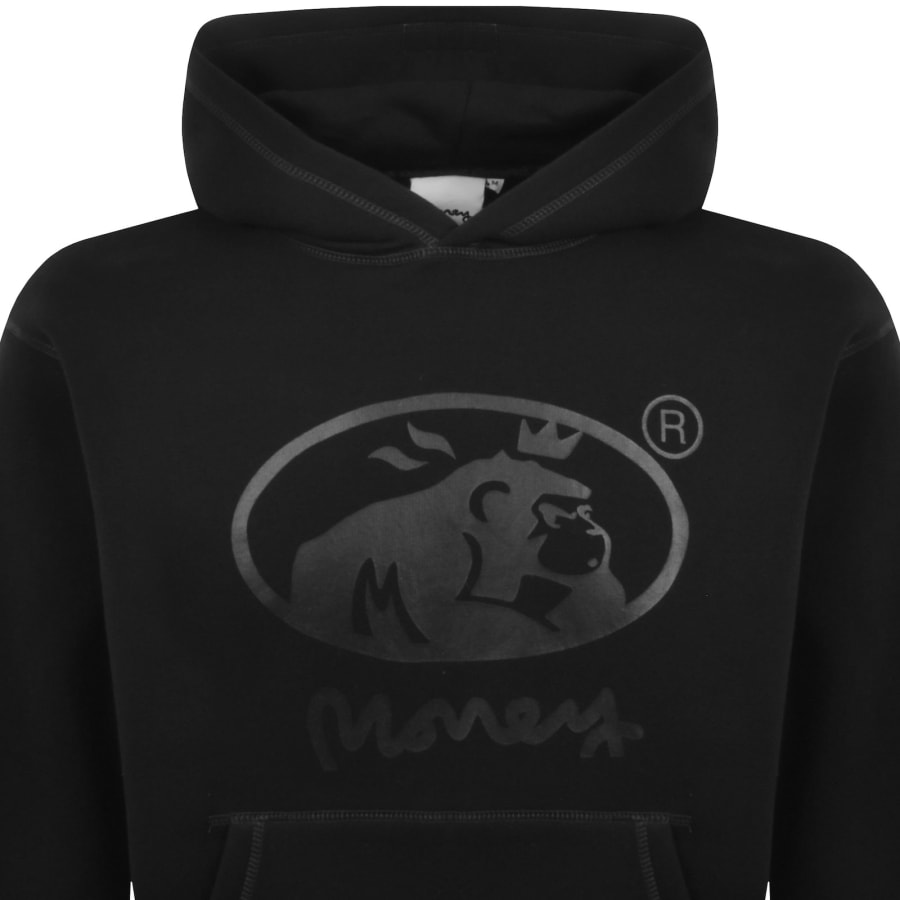 Image number 3 for Money Total Ape Hoodie Black