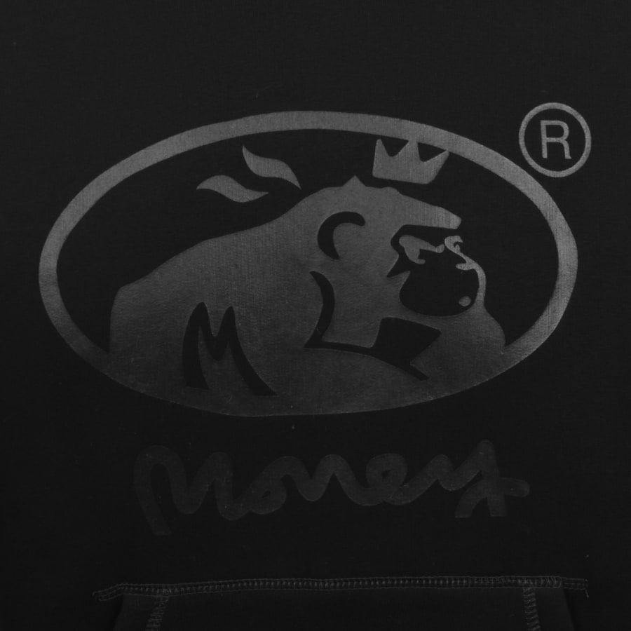 Image number 4 for Money Total Ape Hoodie Black