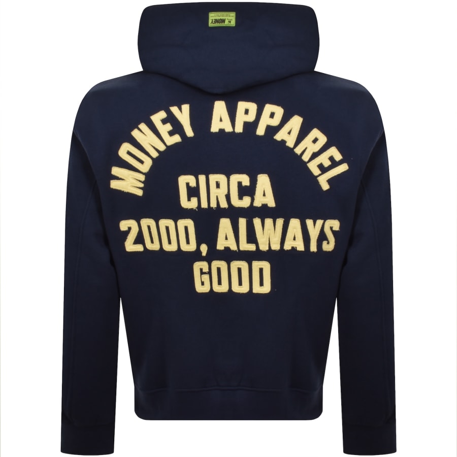 Image number 5 for Money Sig Ape Zip Hoodie Navy