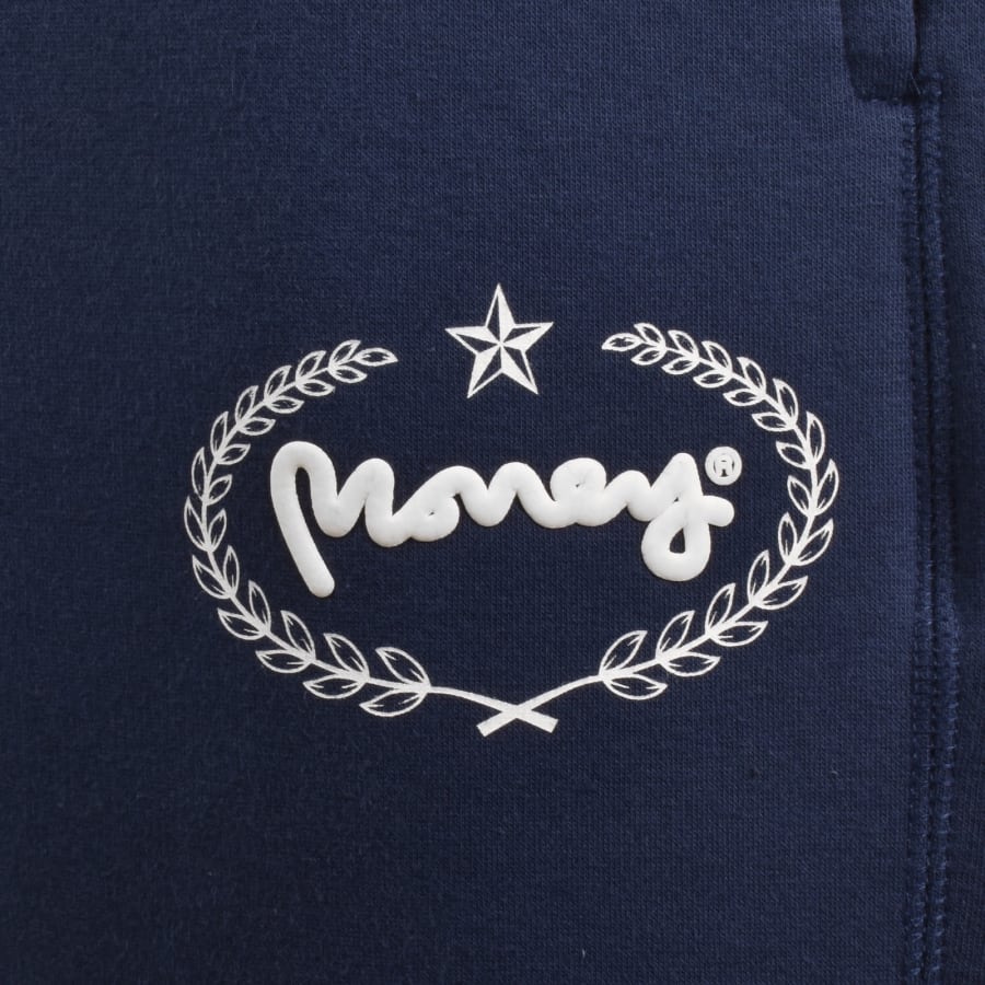 Image number 3 for Money Laurel Sig Shorts Navy