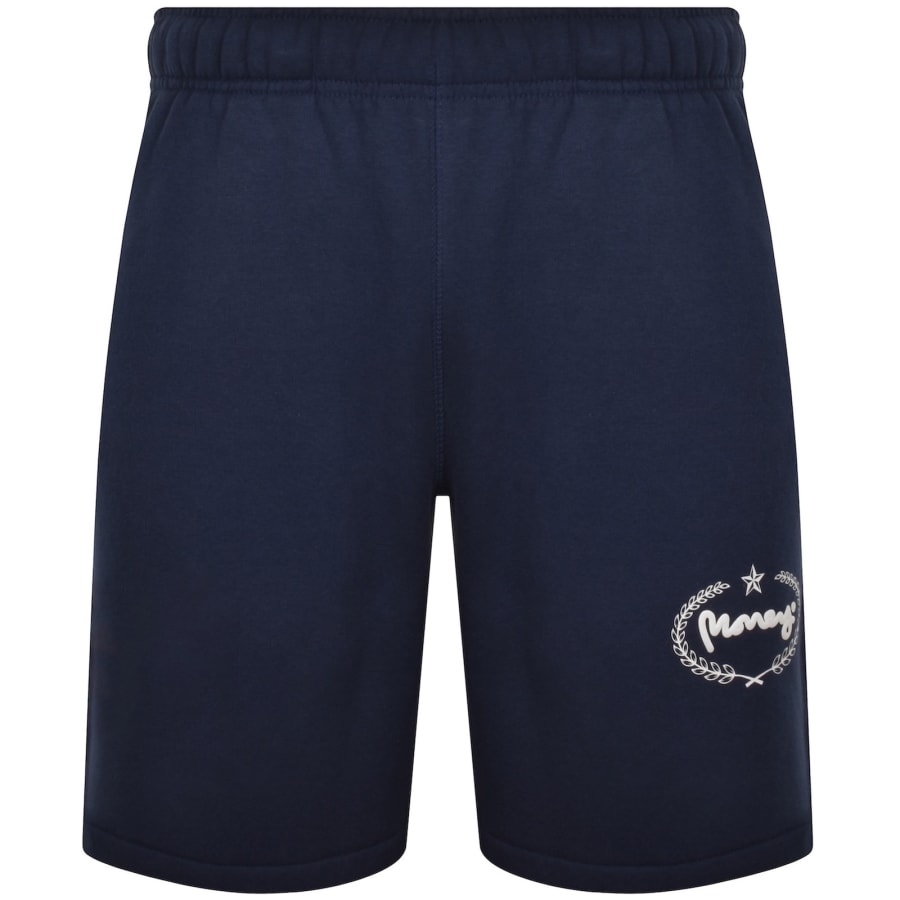 Image number 1 for Money Laurel Sig Shorts Navy