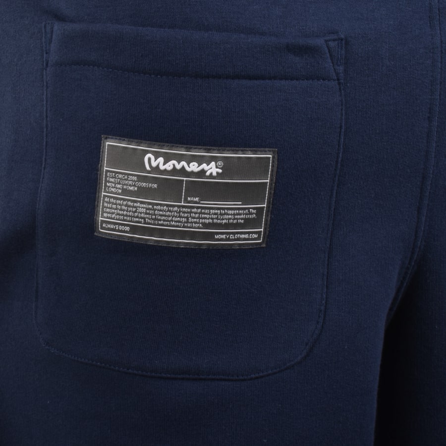 Image number 4 for Money Sig Puff Joggers Navy