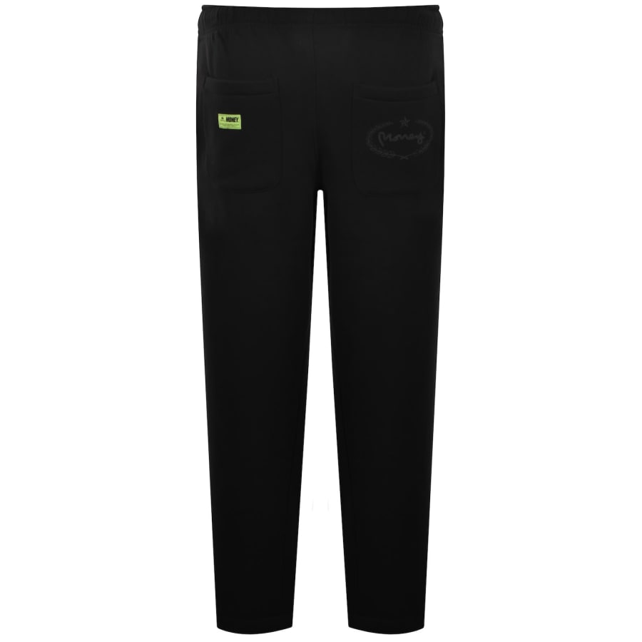 Image number 2 for Money Sig Ape Zip Joggers Black