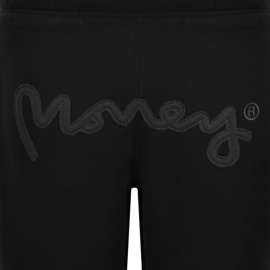 Image number 3 for Money Sig Ape Zip Joggers Black