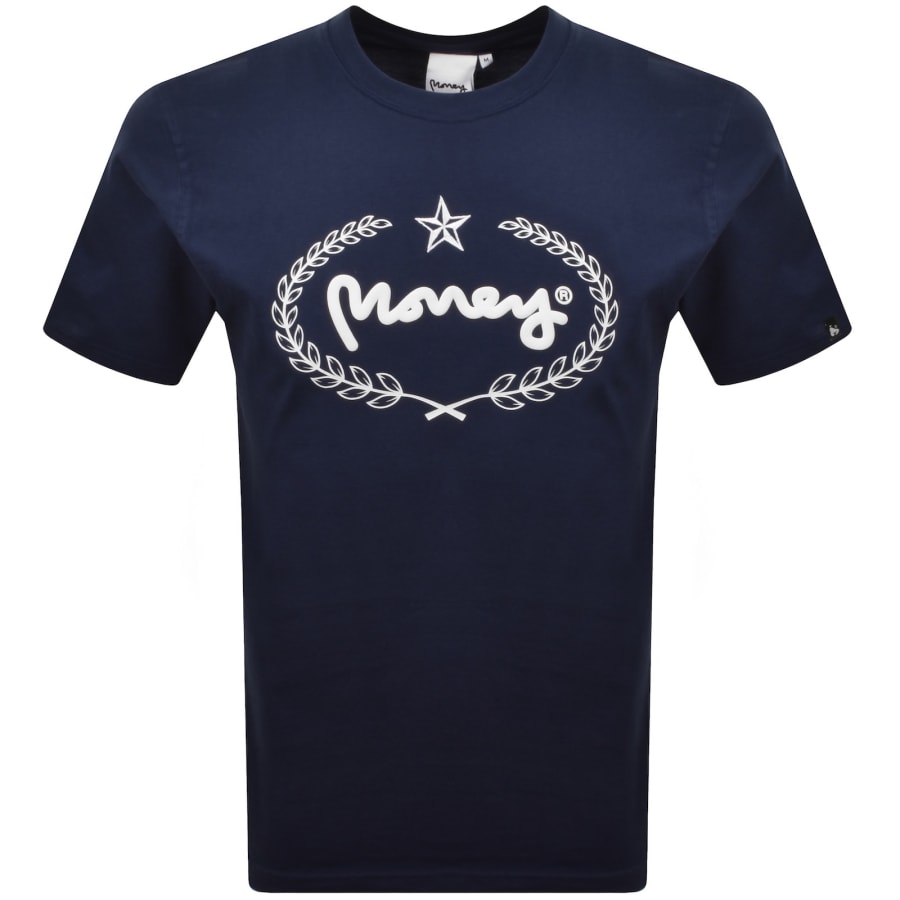 Image number 2 for Money Laurel Sig Twin Set Navy