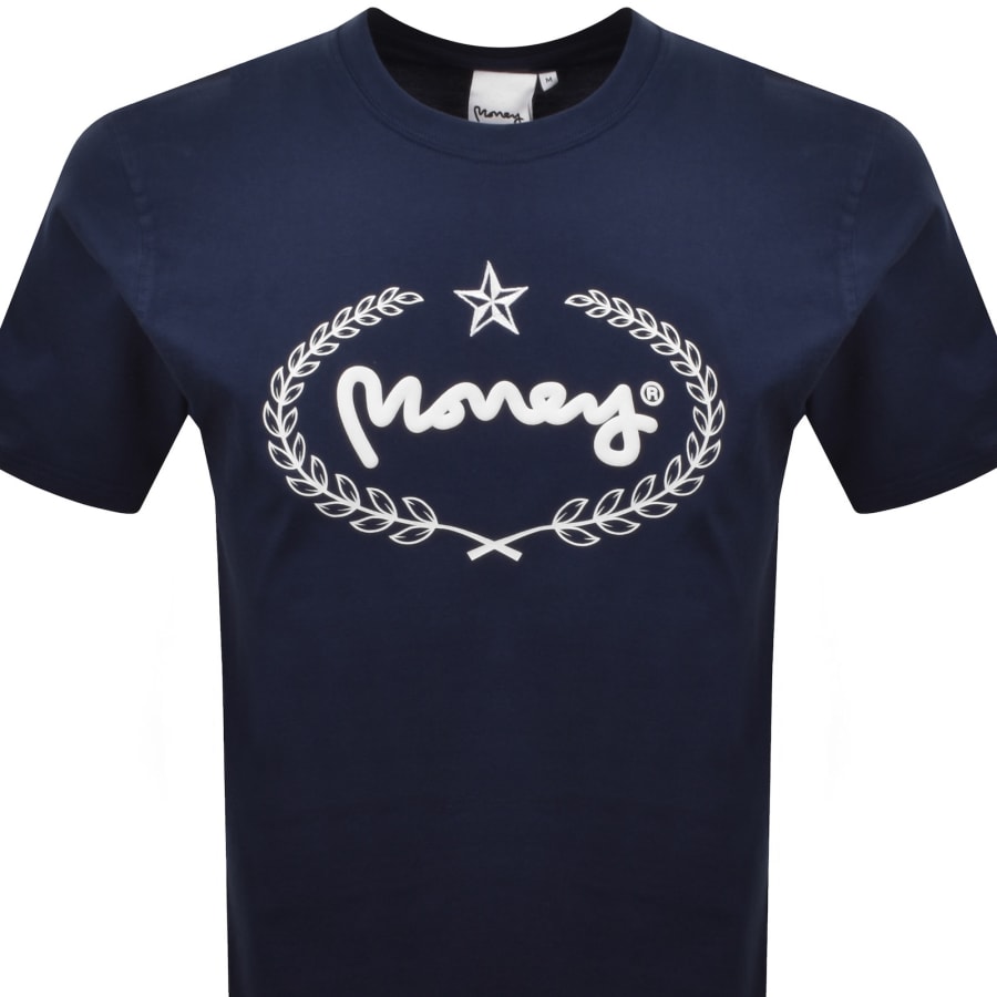 Image number 4 for Money Laurel Sig Twin Set Navy