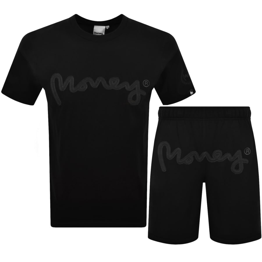 Image number 1 for Money Sig App Twin Set Black