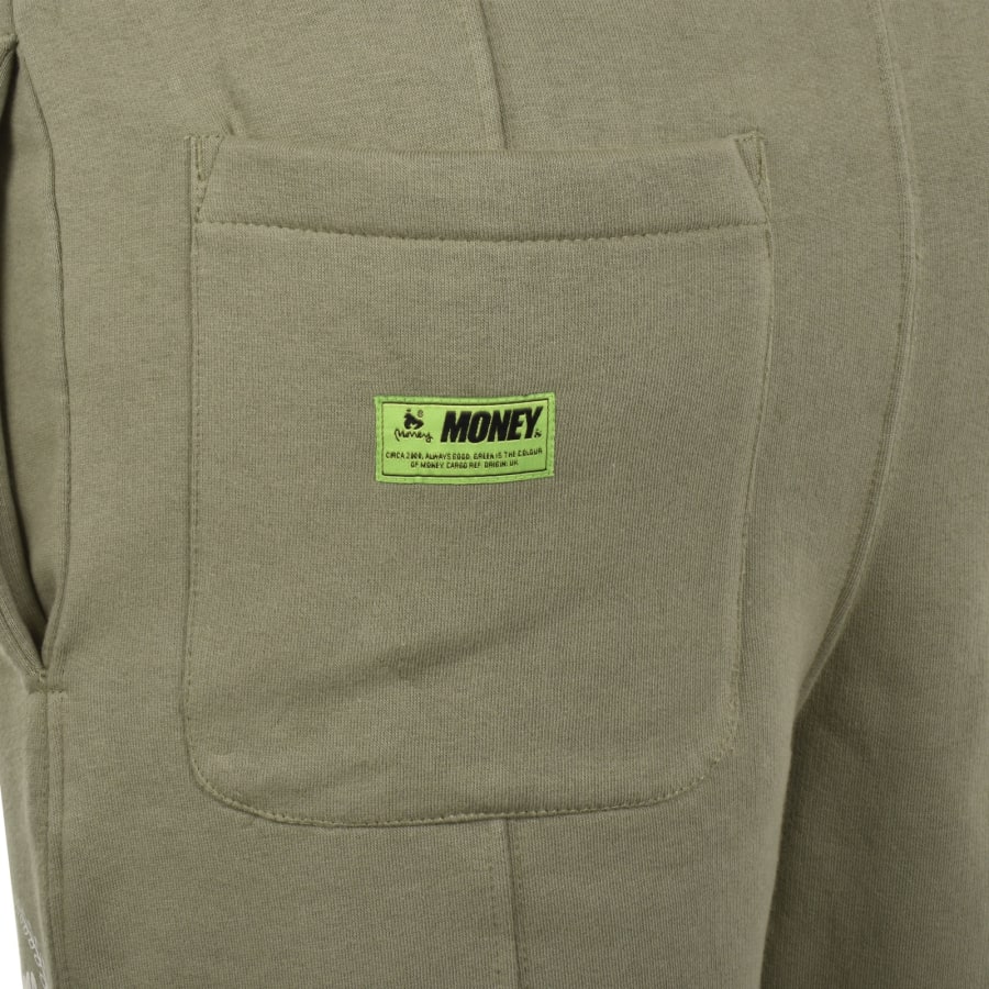 Image number 5 for Money Laurel Sig Ape Zip Hooded Tracksuit Khaki