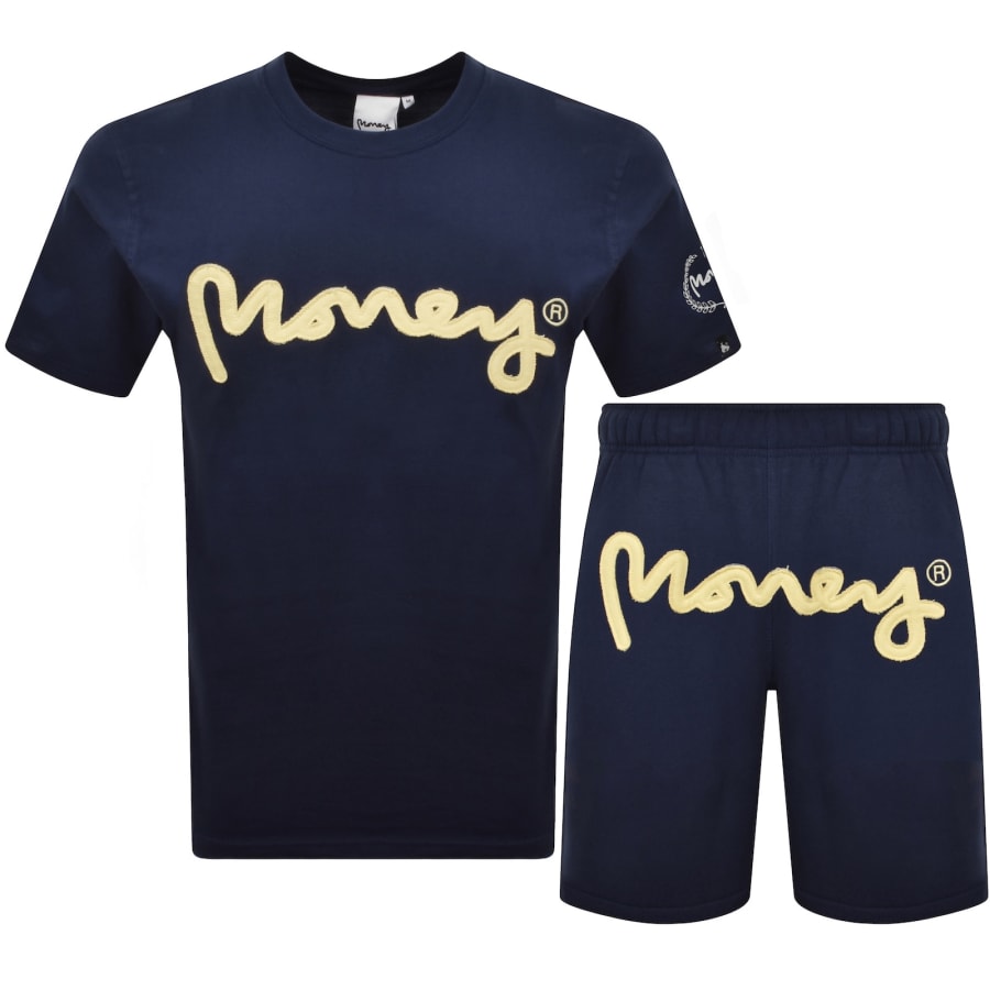 Image number 1 for Money Sig App Twin Set Navy