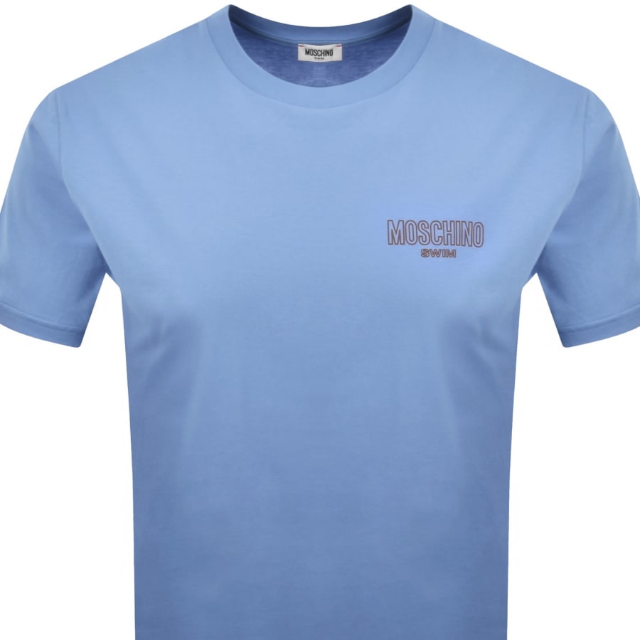 Image number 2 for Moschino Swim T Shirt Blue