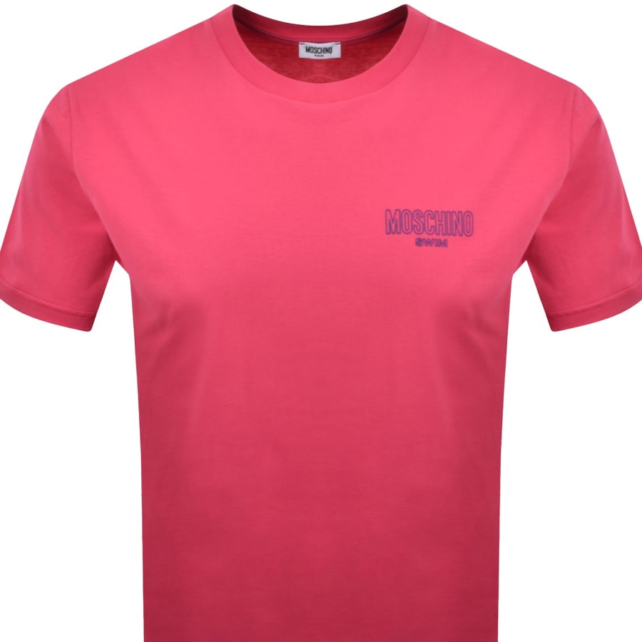 Image number 2 for Moschino Swim T Shirt Pink