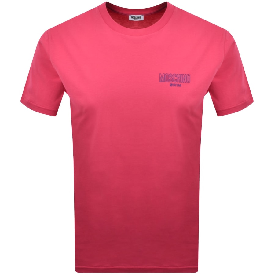 Image number 1 for Moschino Swim T Shirt Pink