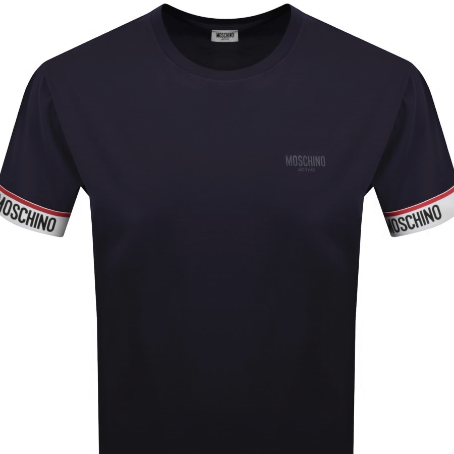 Image number 2 for Moschino Active T Shirt Navy