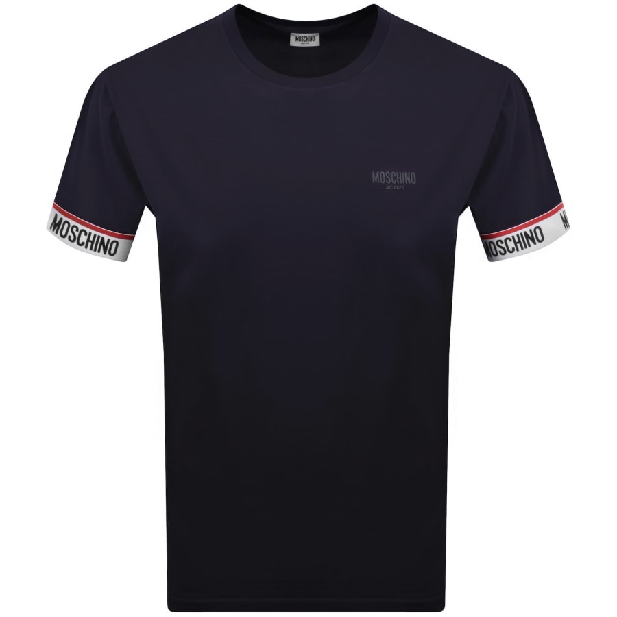 Image number 1 for Moschino Active T Shirt Navy