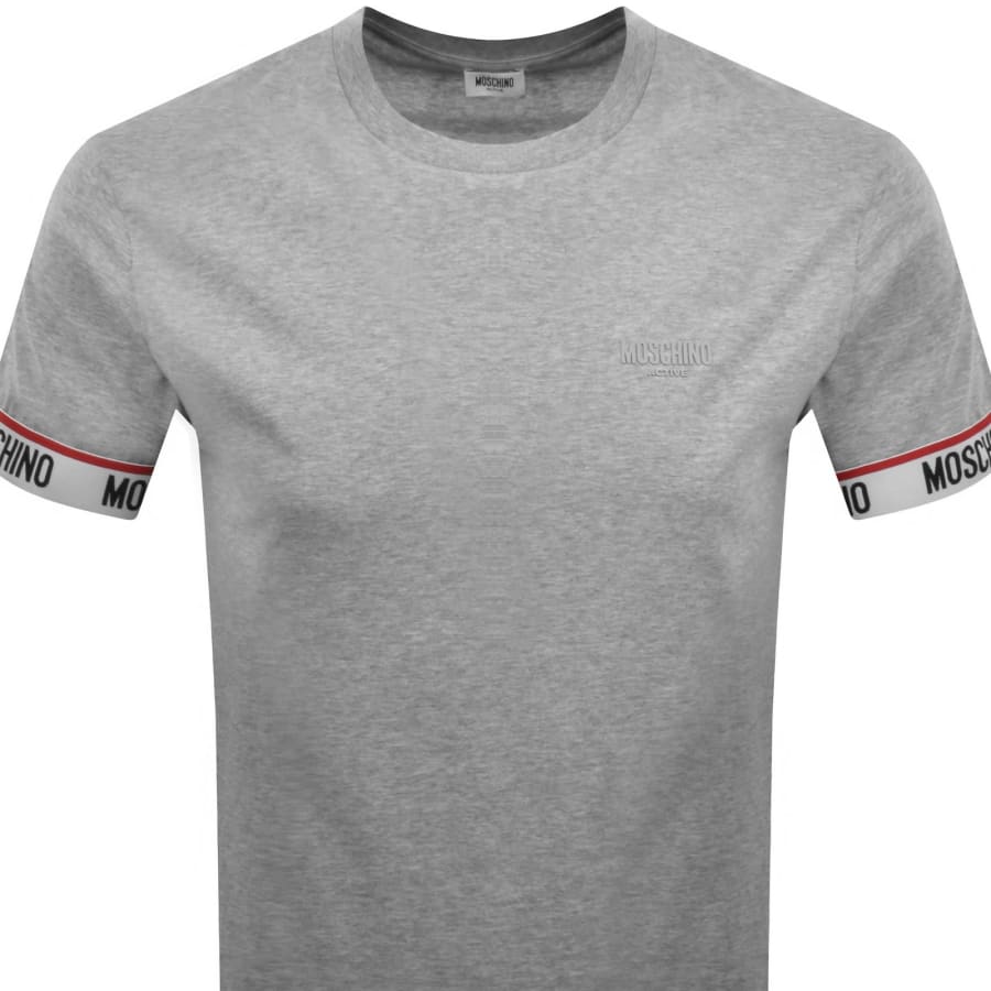 Image number 2 for Moschino Active T Shirt Grey