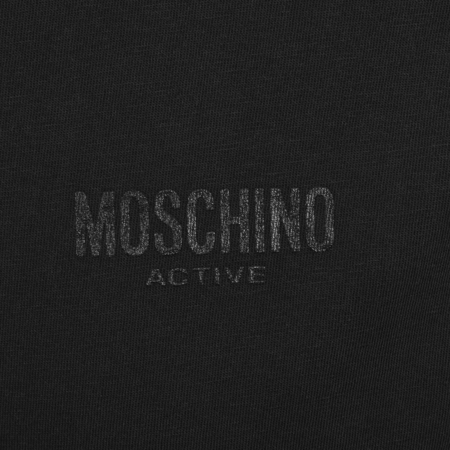 Image number 3 for Moschino Active T Shirt Black