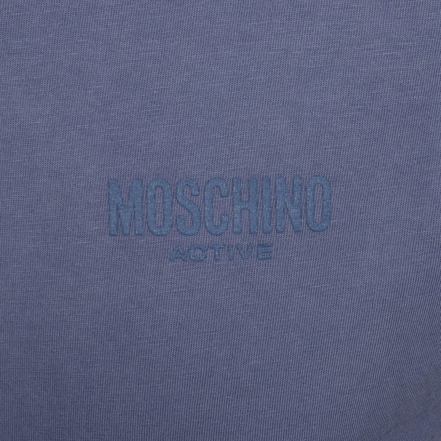 Image number 3 for Moschino Active T Shirt Blue