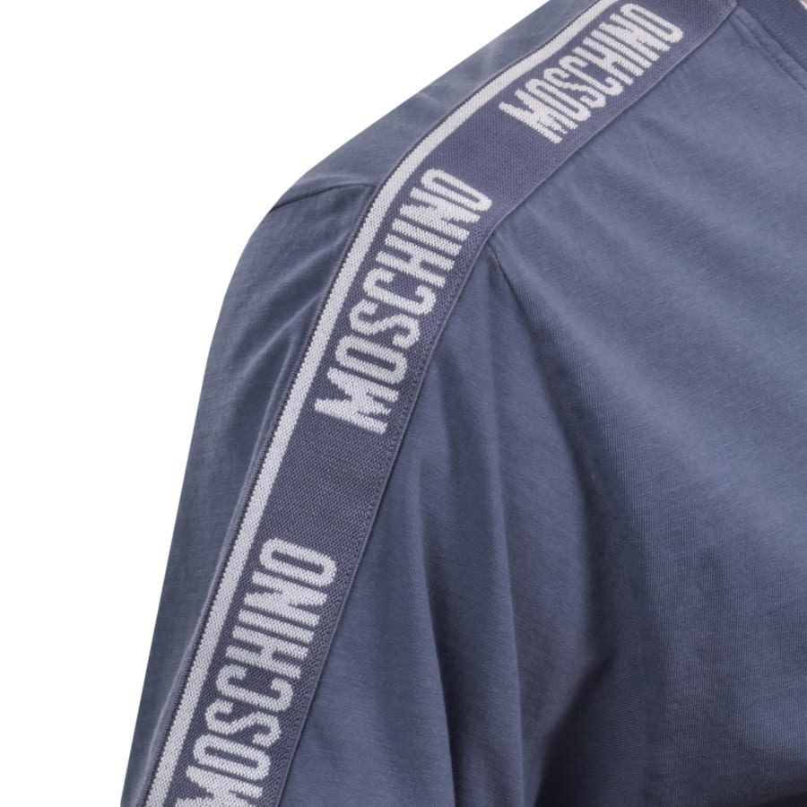 Image number 4 for Moschino Active T Shirt Blue
