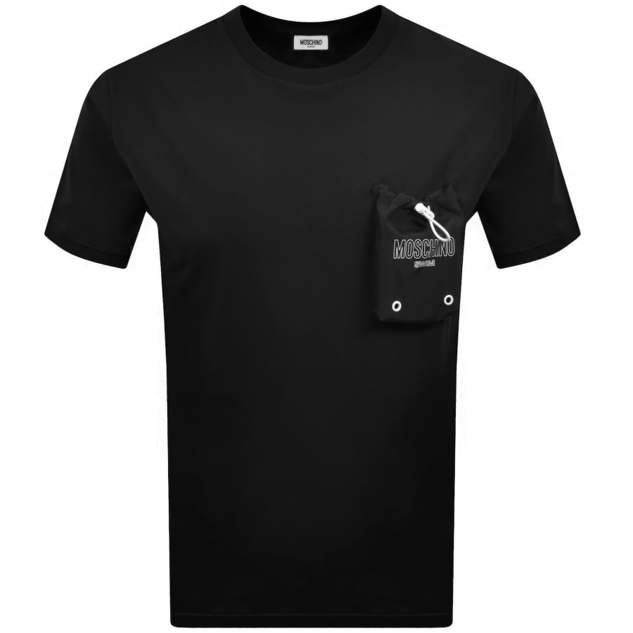 Image number 1 for Moschino Swim Pocket T Shirt Black