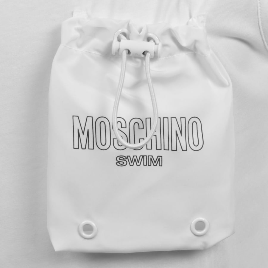Image number 3 for Moschino Swim Pocket Vest White