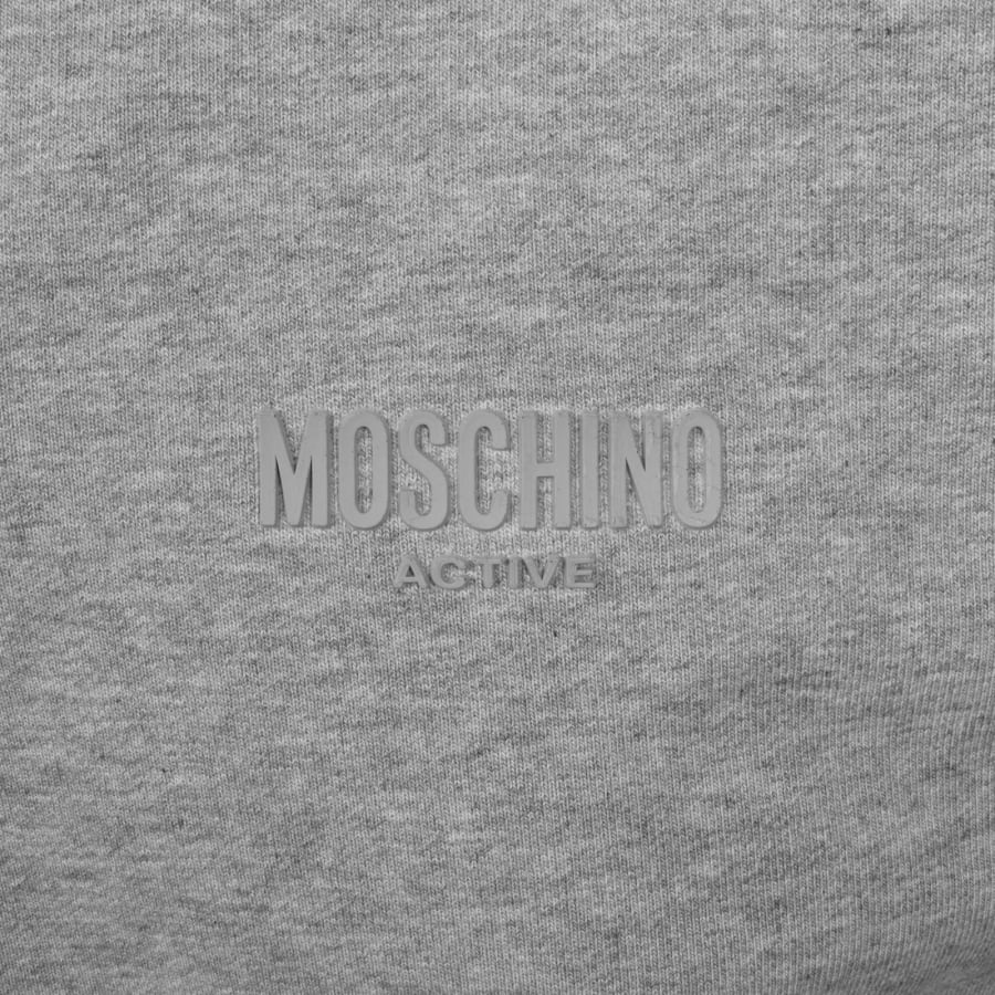 Image number 3 for Moschino Active Zip Sweatshirt Grey