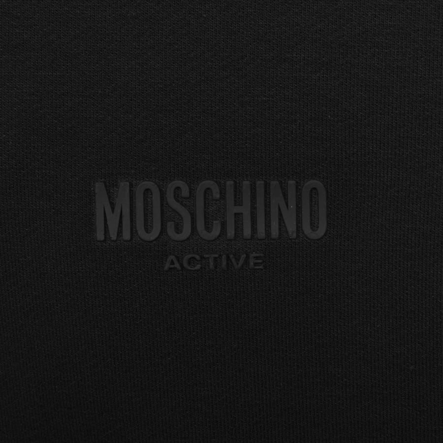 Image number 3 for Moschino Active Zip Sweatshirt Black