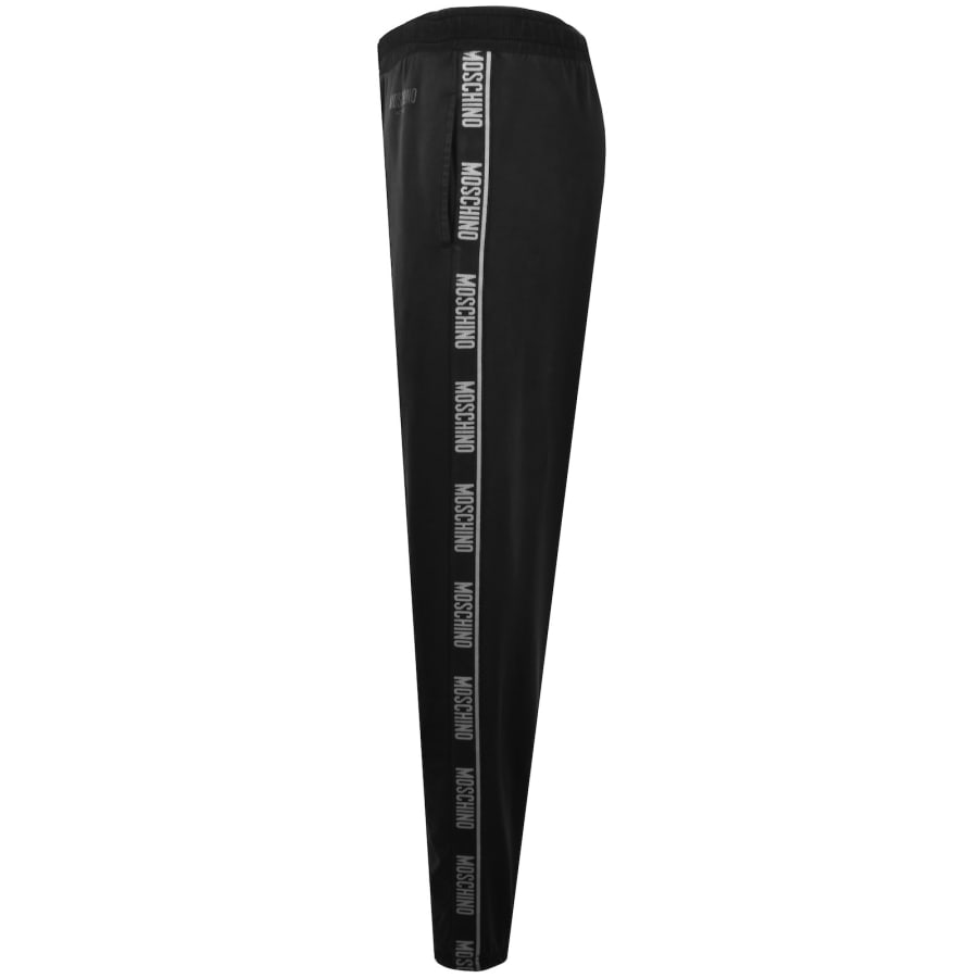 Image number 5 for Moschino Active Tape Logo Joggers Black