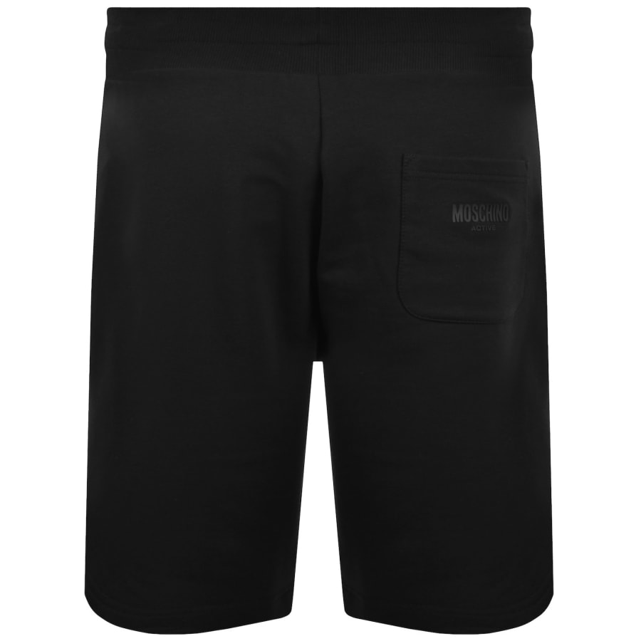Image number 3 for Moschino Active Jersey Shorts Black