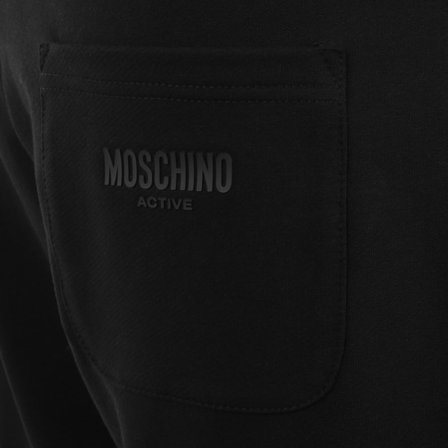 Image number 4 for Moschino Active Jersey Shorts Black