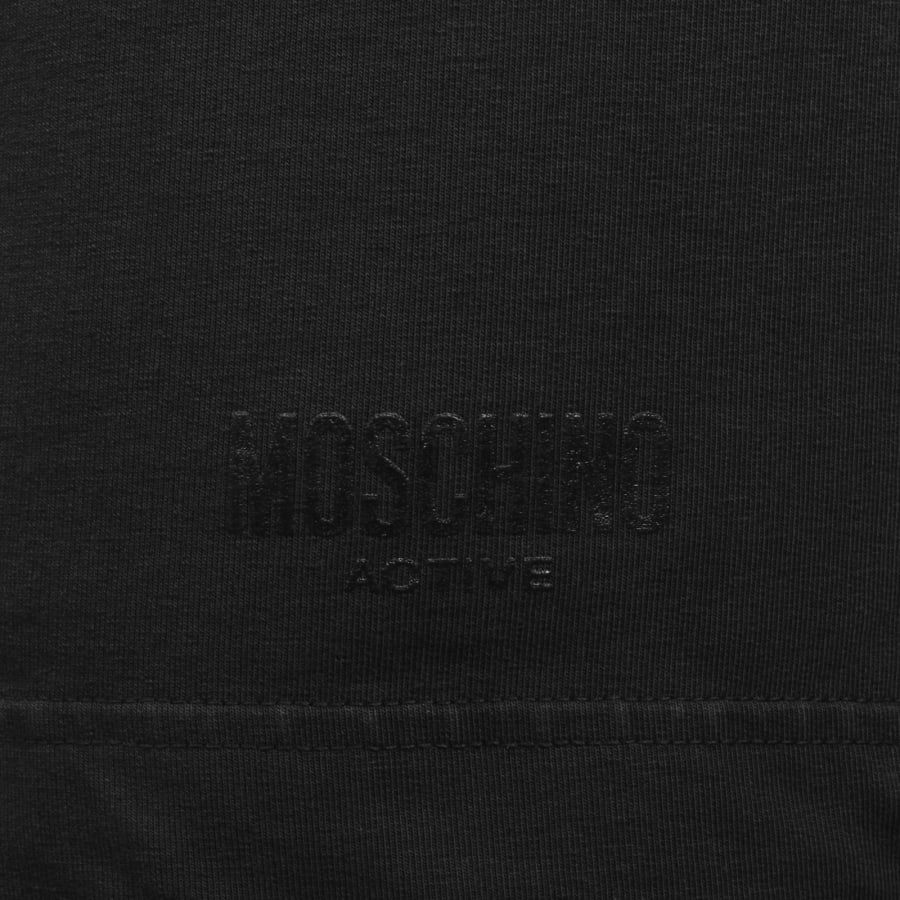 Image number 4 for Moschino Active Jersey Shorts Black