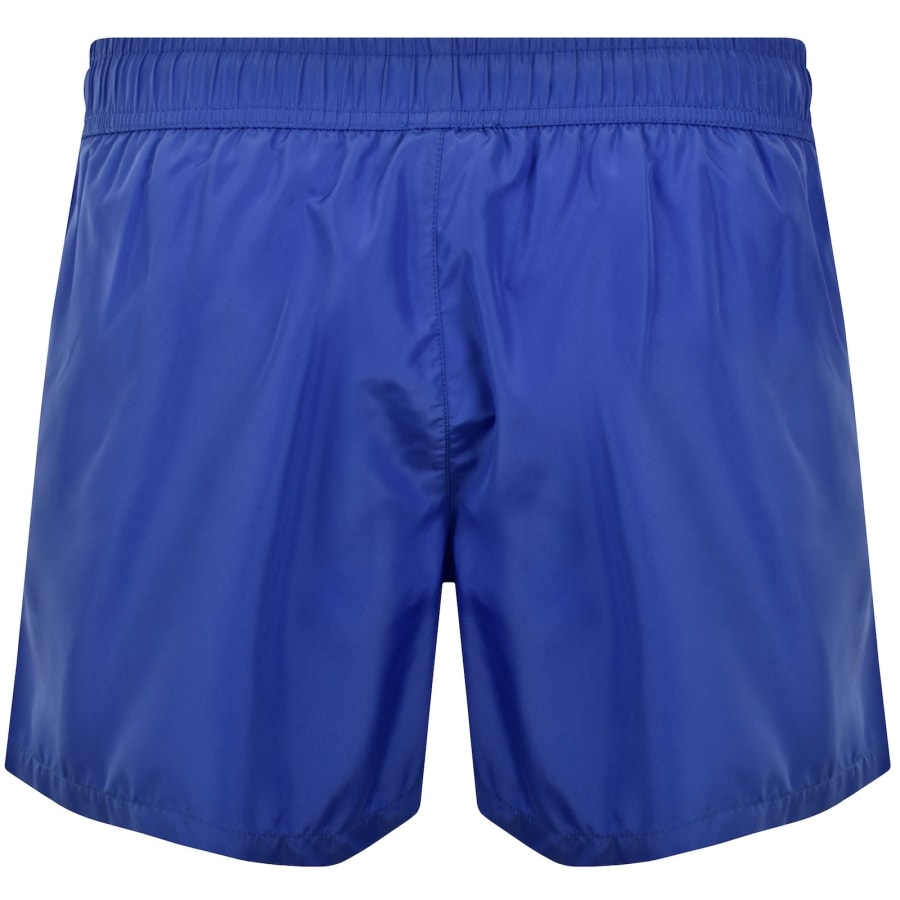 Image number 2 for Moschino Logo Swim Shorts Bright Blue