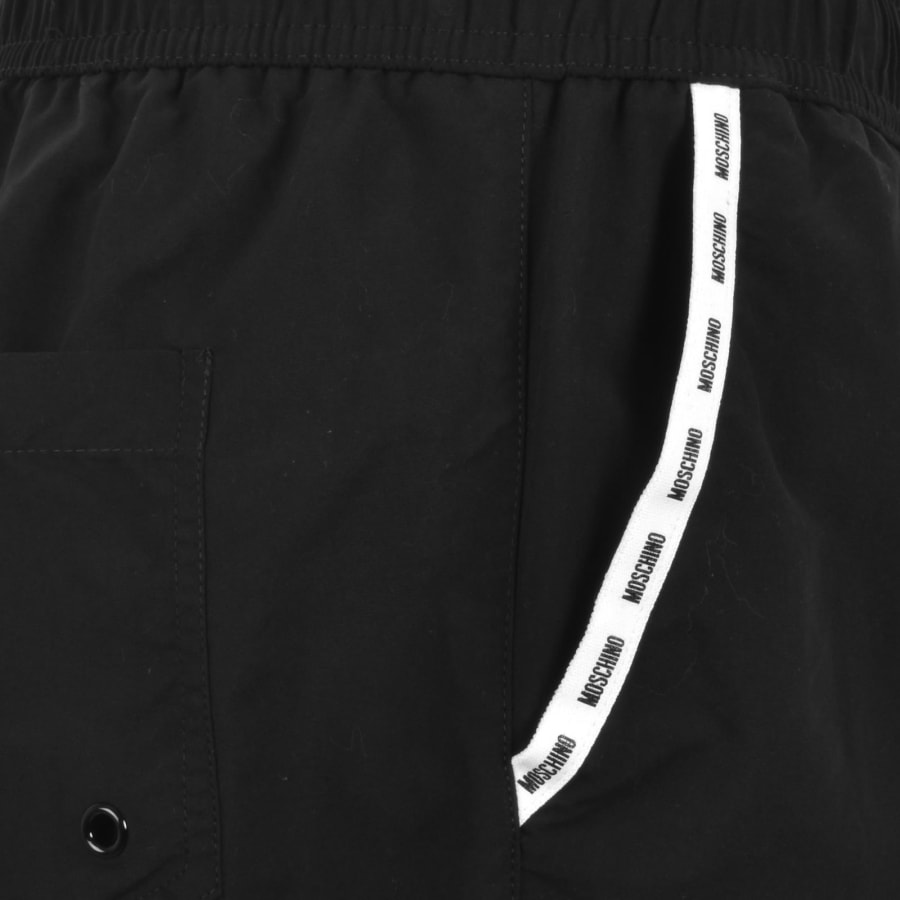 Image number 4 for Moschino Logo Swim Shorts Black