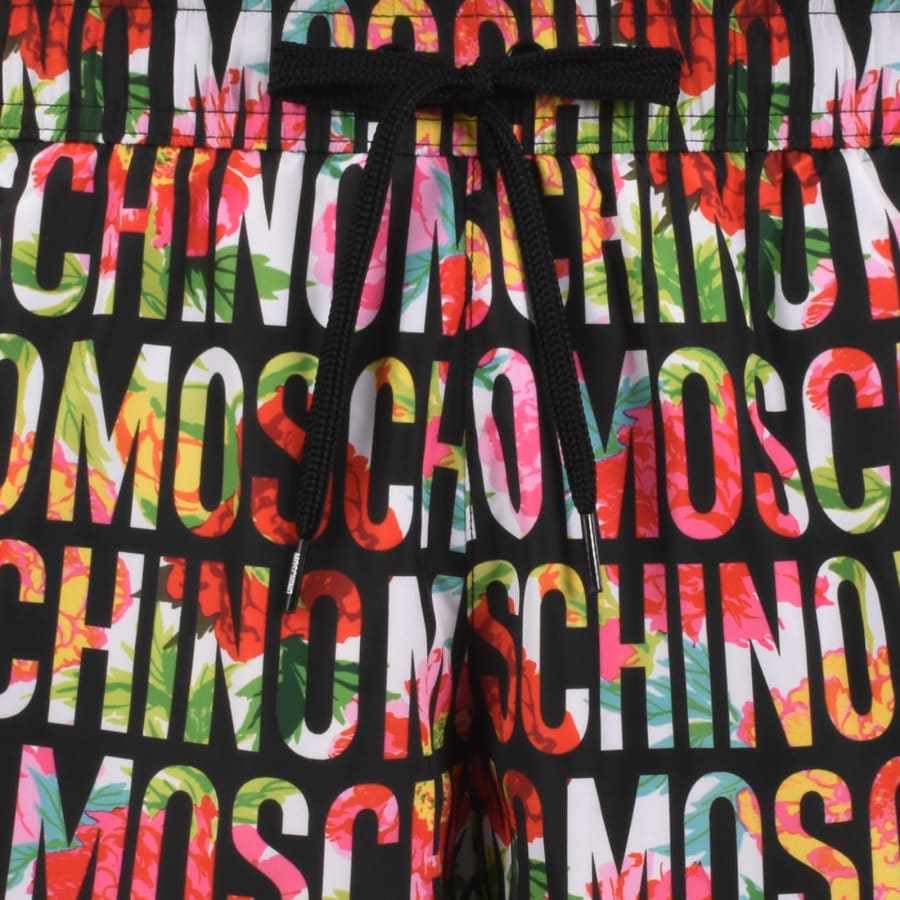 Image number 3 for Moschino Logo Swim Shorts Black