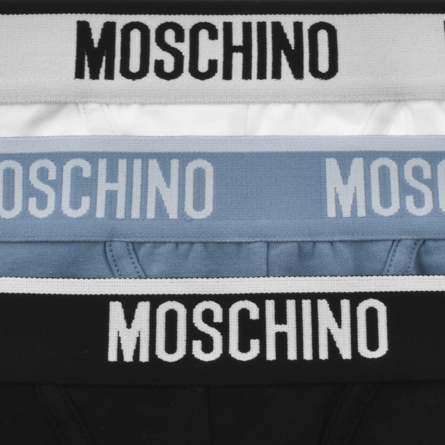 Image number 5 for Moschino Underwear 3 Pack Trunks