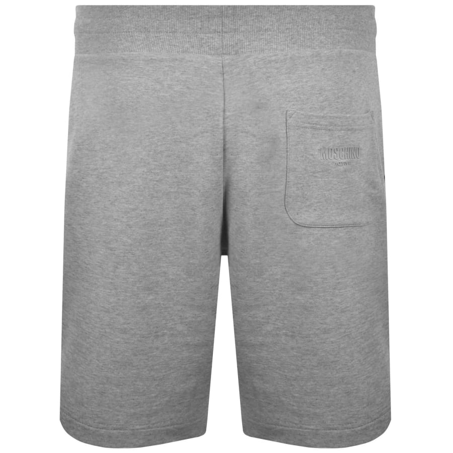 Image number 3 for Moschino Active Jersey Shorts Grey