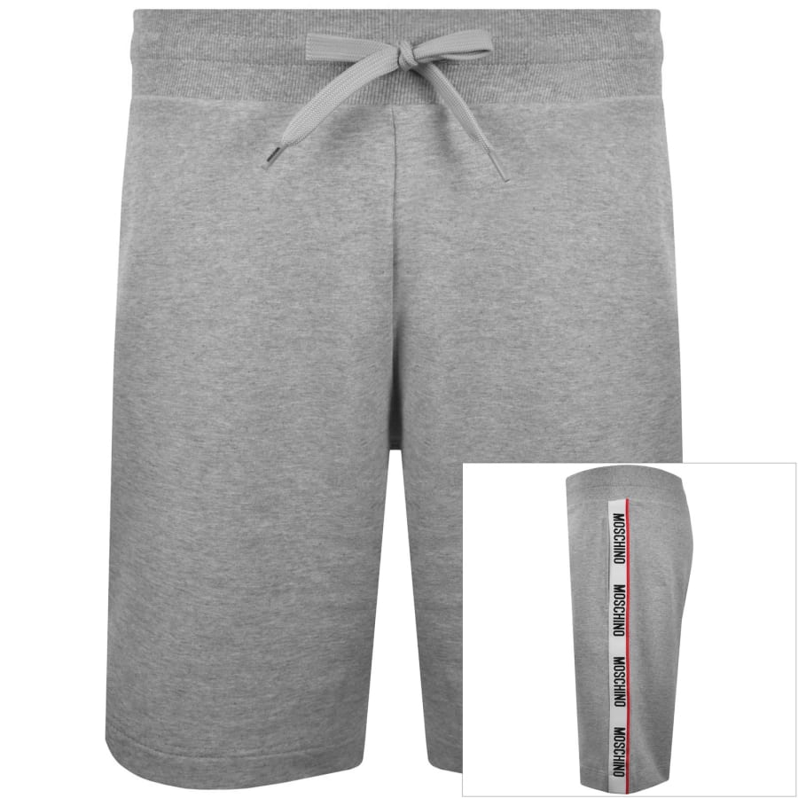Image number 1 for Moschino Active Jersey Shorts Grey
