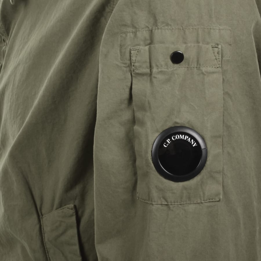 Image number 4 for CP Company Hooded Jacket Fallen Rock Grey