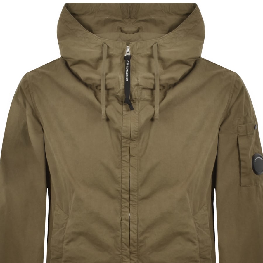 Image number 3 for CP Company Hooded Jacket Ermine Brown