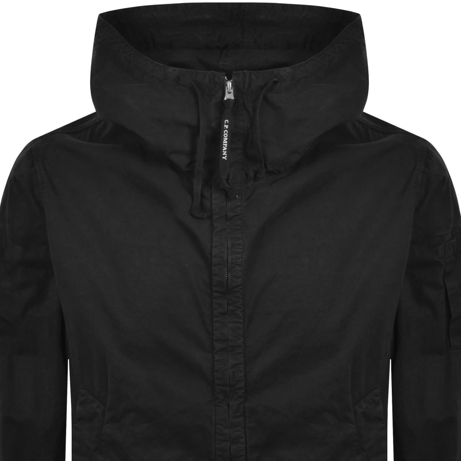 Image number 3 for CP Company Hooded Jacket Black