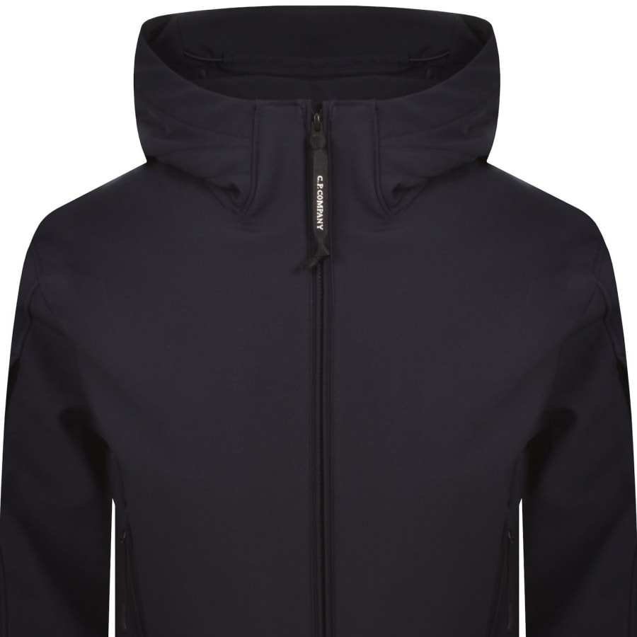 Image number 3 for CP Company Hooded Jacket Total Eclipse Navy