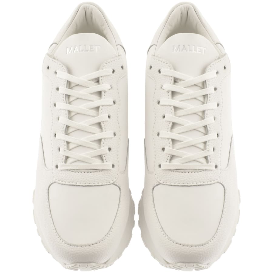 Image number 3 for Mallet Popham Trainers White