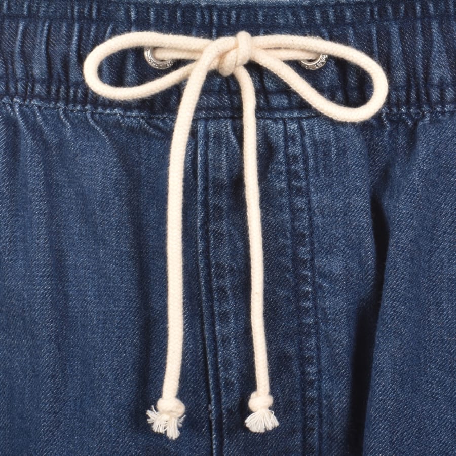 Image number 5 for Gant Denim Shorts Blue