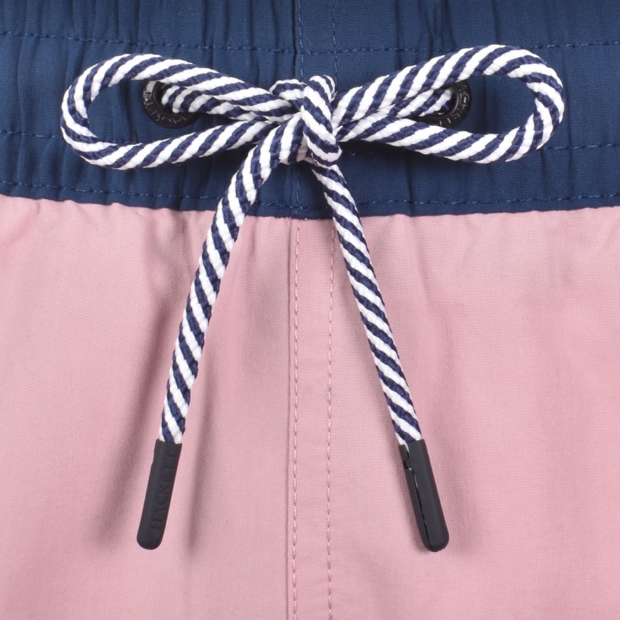 Image number 5 for Hackett Number Swim Shorts Pink