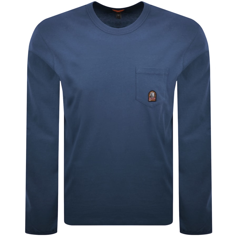 Image number 1 for Parajumpers Caspian T Shirt True Blue