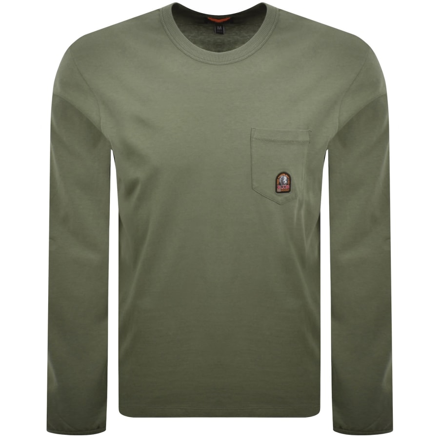 Image number 1 for Parajumpers Caspian T Shirt Lichen Khaki