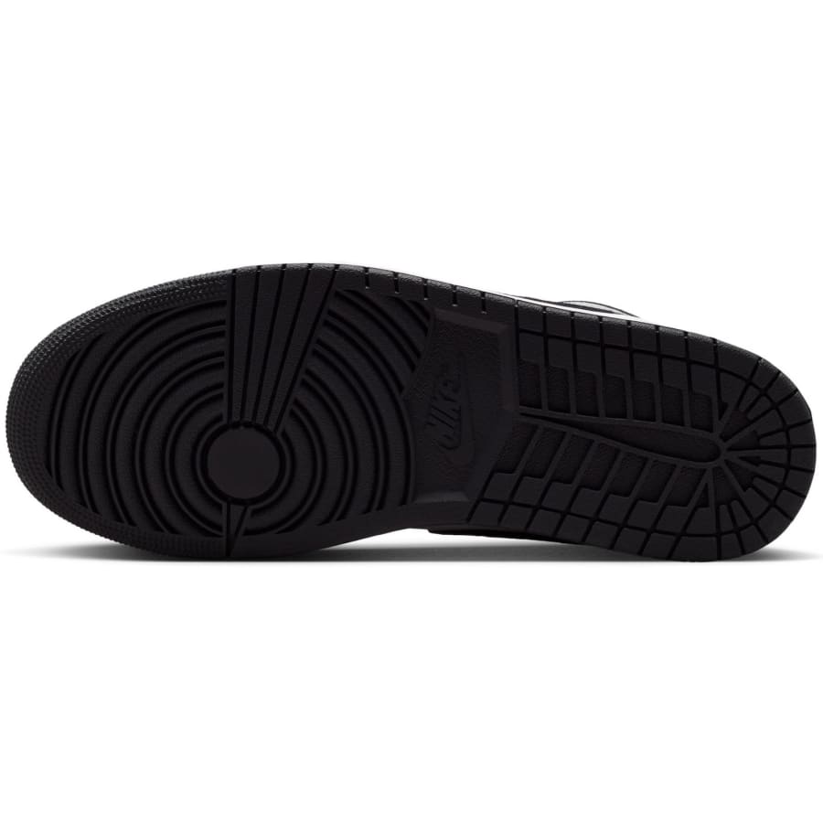Image number 4 for Nike Air Jordan 1 Mid Trainers Black
