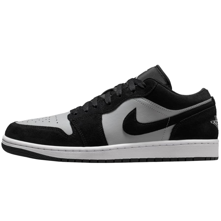 Image number 1 for Nike Air Jordan 1 Mid Trainers Black